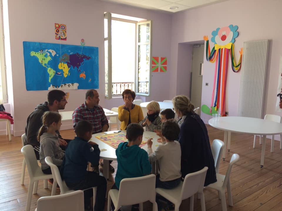 Atelier de sensibilisation avec des enfants